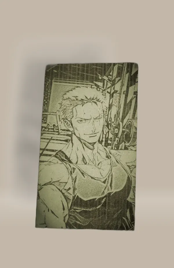 Roronoa_Zoro_Green_Wood_Engraved_Wall_Frame_|_Anime_Theme_|_For_Wall_Decoration