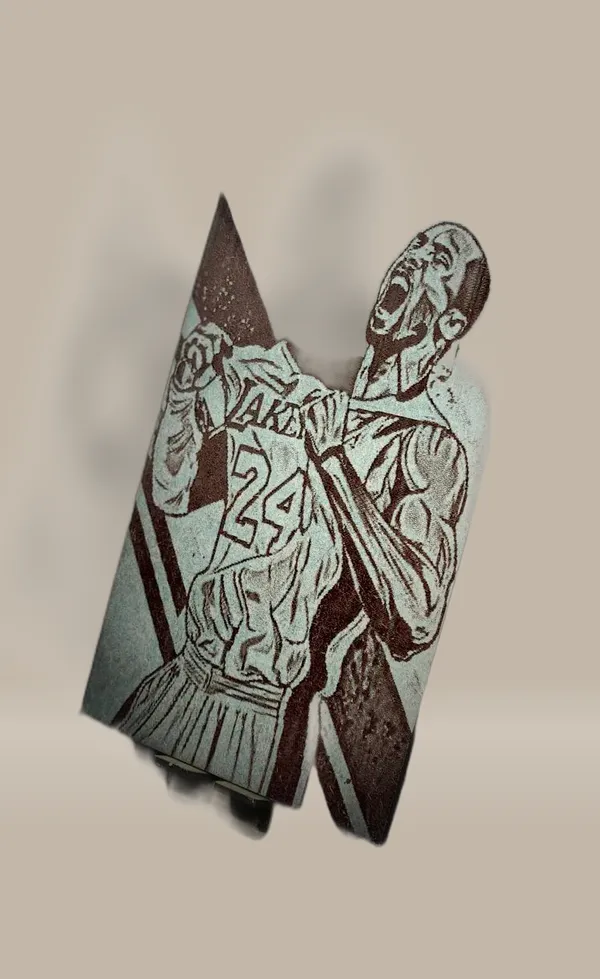 Kobe_Bryant_Green_Wood_Engraved_Wall_Frame_|_For_Wall_Decoration