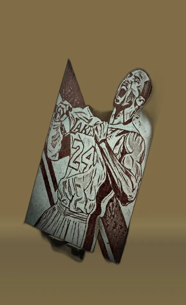 Kobe_Bryant_Green_Wood_Engraved_Wall_Frame_|_For_Wall_Decoration