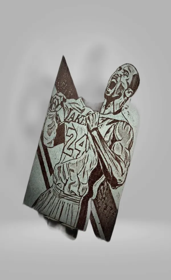 Kobe_Bryant_Green_Wood_Engraved_Wall_Frame_|_For_Wall_Decoration