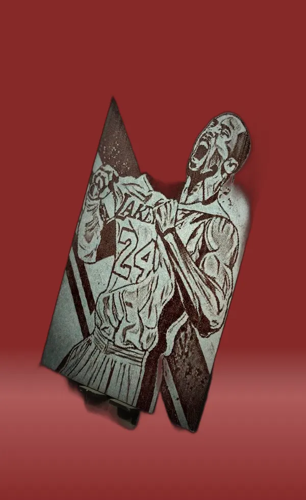 Kobe_Bryant_Green_Wood_Engraved_Wall_Frame_|_For_Wall_Decoration