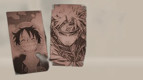 Anime_Characters_Beige_Wood_Engraved_Wall_Frame_|_Anime_Theme_|_For_Wall_Decoration