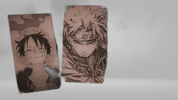 Anime_Characters_Beige_Wood_Engraved_Wall_Frame_|_Anime_Theme_|_For_Wall_Decoration