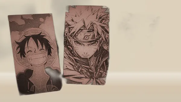 Anime_Characters_Beige_Wood_Engraved_Wall_Frame_|_Anime_Theme_|_For_Wall_Decoration