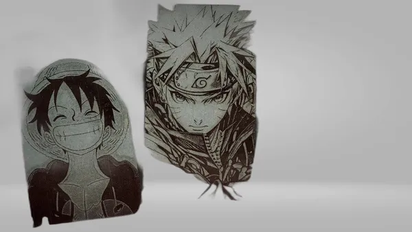 Anime_Characters_Green_Wood_Engraved_Wall_Frame_|_Anime_Theme_|_For_Wall_Decoration