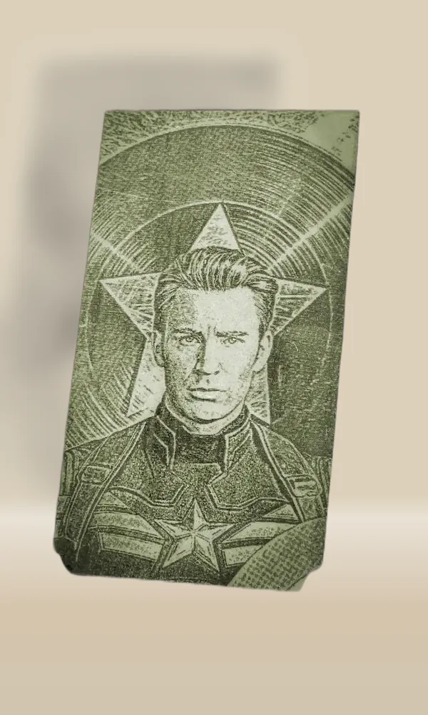 Captain_America_Green_Wood_Engraved_Wall_Frame_|_For_Wall_Decoration