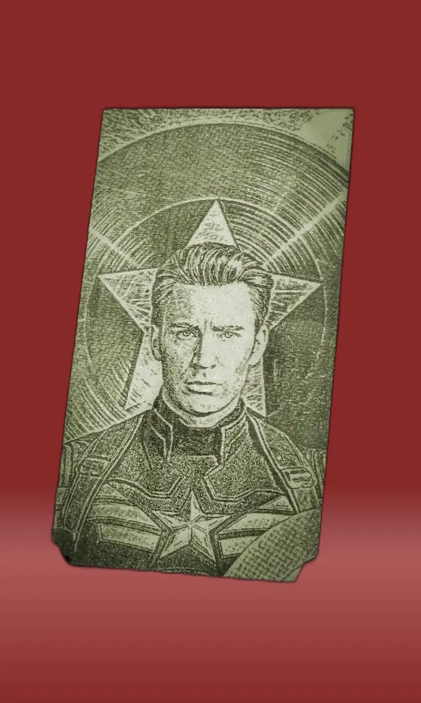 Captain_America_Green_Wood_Engraved_Wall_Frame_|_For_Wall_Decoration