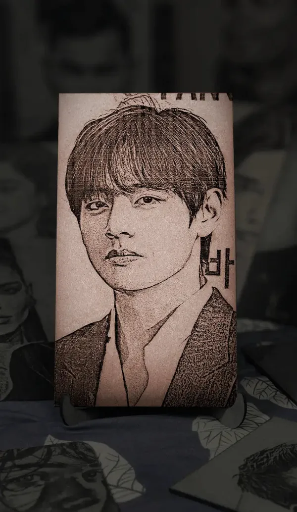 Jungkook_Beige_Wood_Engraved_Wall_Frame_|_For_Wall_Decoration
