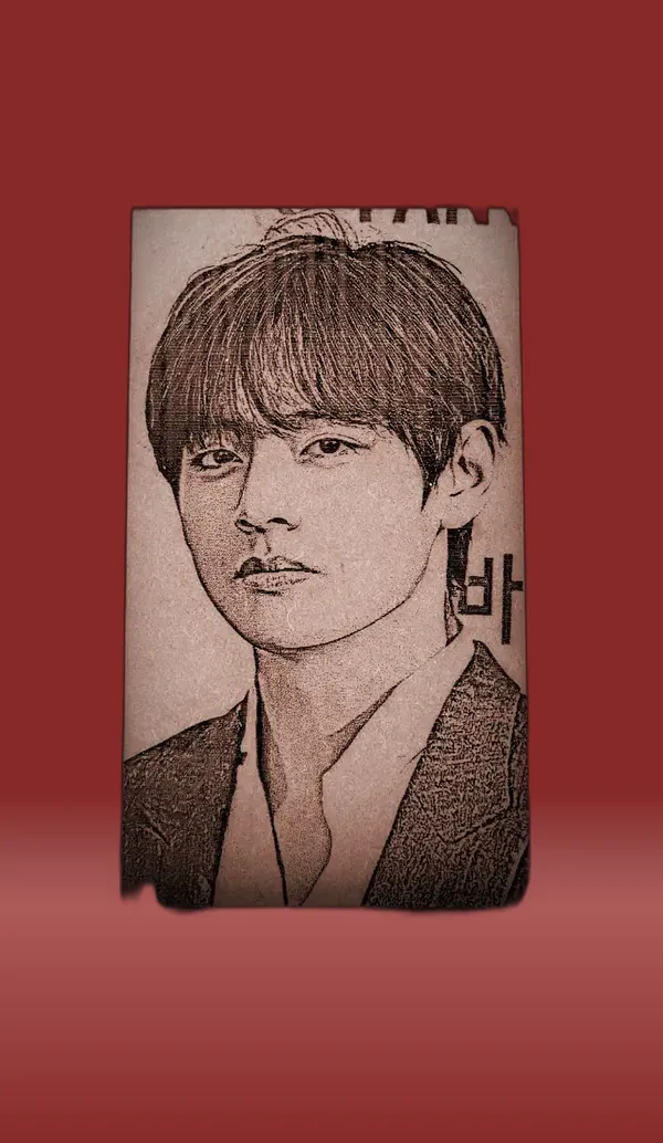 Jungkook_Beige_Wood_Engraved_Wall_Frame_|_For_Wall_Decoration