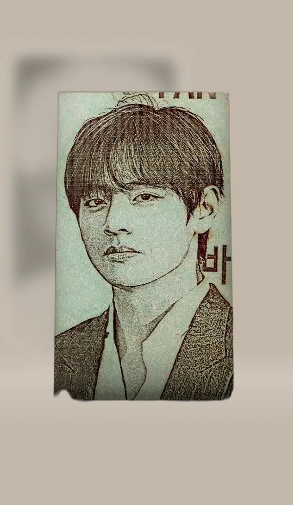 Jungkook_Green_Wood_Engraved_Wall_Frame_|_For_Wall_Decoration
