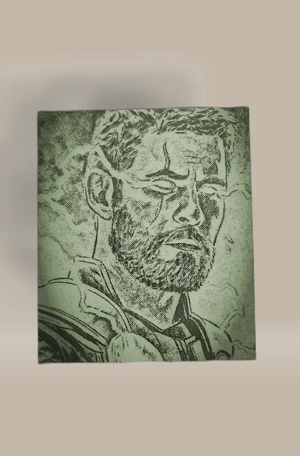 Thor_Green_Wood_Engraved_Wall_Frame_|_For_Wall_Decoration
