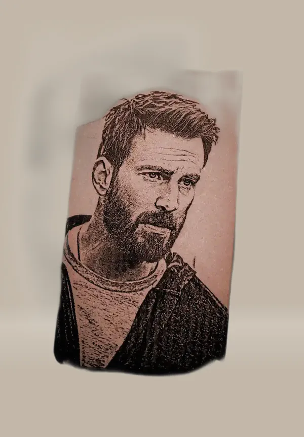 Captain_America_Beige_Wood_Engraved_Wall_Frame_|_For_Wall_Decoration