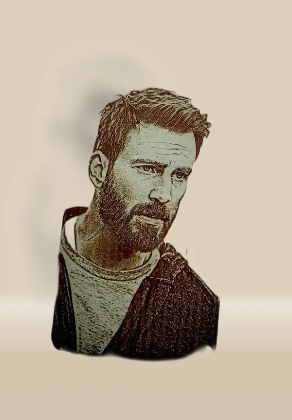 Captain_America_Green_Wood_Engraved_Wall_Frame_|_For_Wall_Decoration