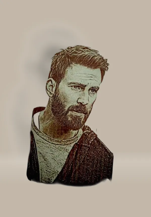 Captain_America_Green_Wood_Engraved_Wall_Frame_|_For_Wall_Decoration