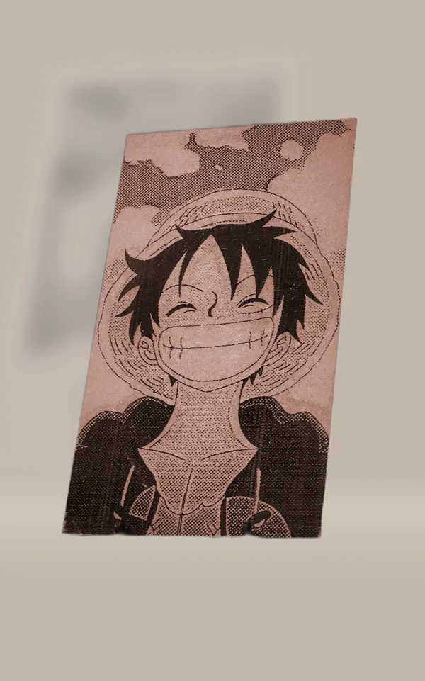Luffy_Beige_Wood_Engraved_Wall_Frame_|_Anime_Theme_|_For_Wall_Decoration
