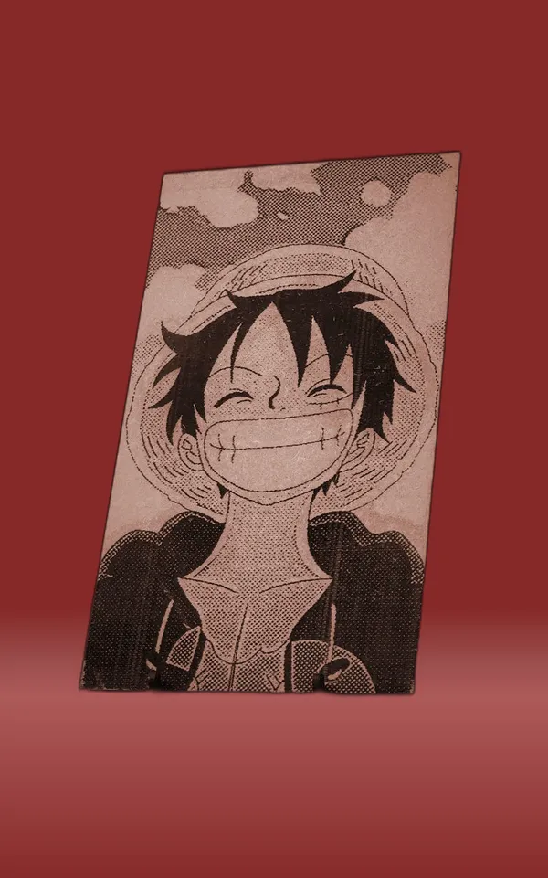 Luffy_Beige_Wood_Engraved_Wall_Frame_|_Anime_Theme_|_For_Wall_Decoration