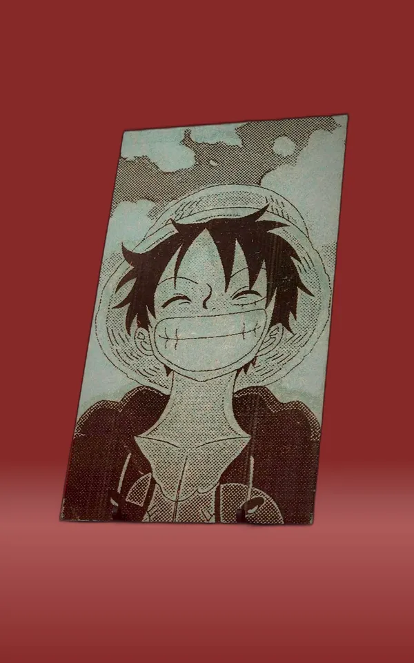 Luffy_Green_Wood_Engraved_Wall_Frame_|_Anime_Theme_|_For_Wall_Decoration