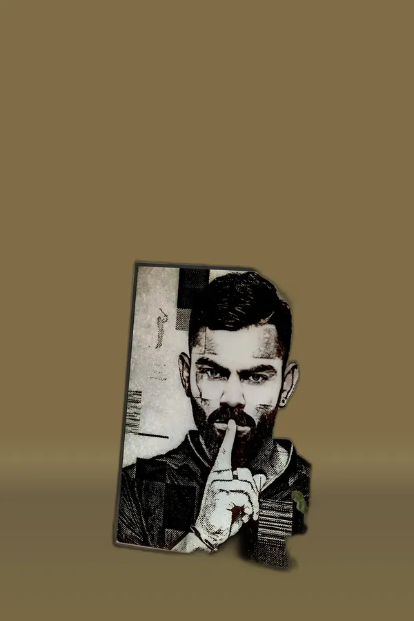 Virat_Kohli_Brown_Wood_Engraved_Wall_Frame_|_For_Wall_Decoration