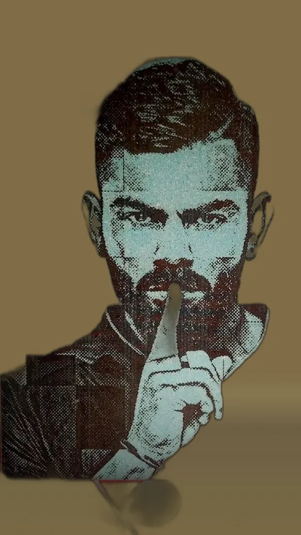 Virat_Kohli_Green_Wood_Engraved_Wall_Frame_|_For_Wall_Decoration