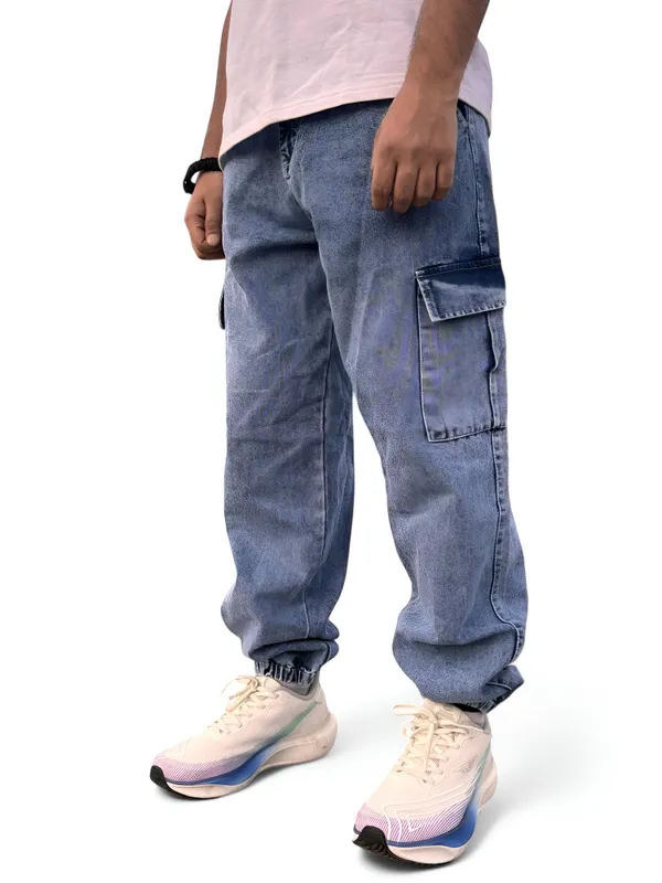 Light_Blue_Jogger_Loose_Fit_Jeans_For_Men
