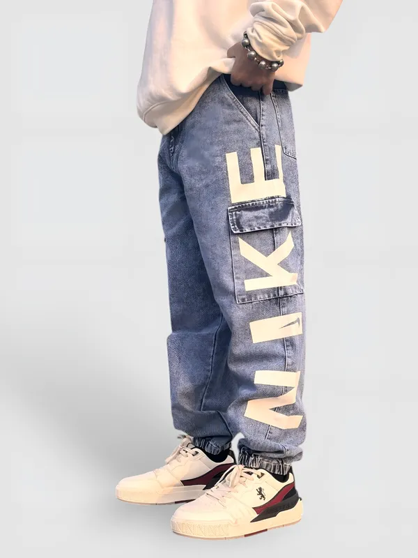 NIKE_LIGHT_BLUE_LOOSE_FIT_PURE_COTTON_JOGGER_FIT_JEANS_FOR_MEN.