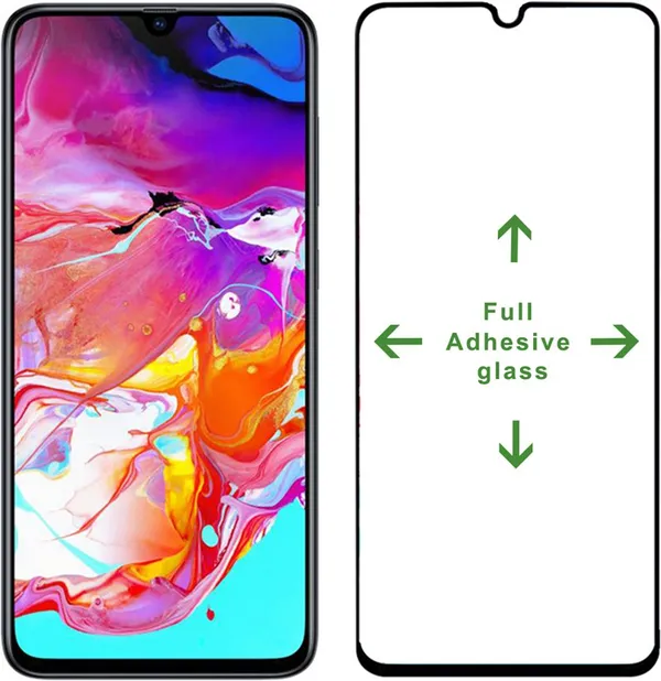 Safa_Edge_To_Edge_Tempered_Glass_For_Samsung_Galaxy_A70_(Black)