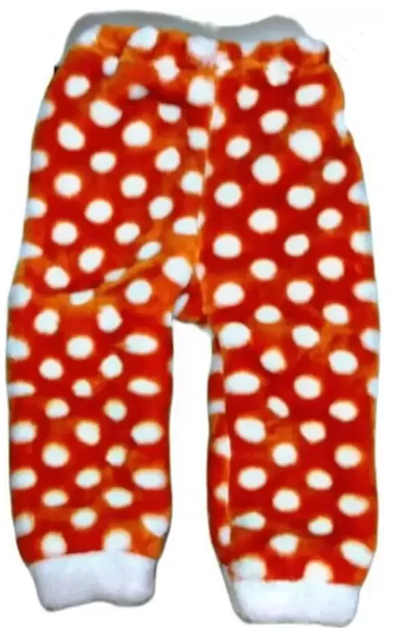 Baby_Boys_&_Girls_Polka_Print_Hooded_Neck_Orange_Sweater