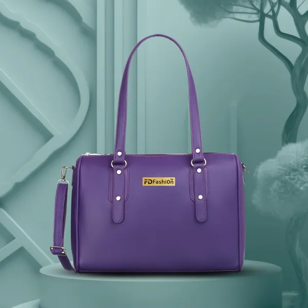 Purple_Pu_Shoulder_Bag__For_Women