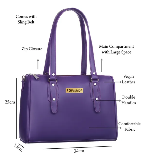 Purple_Pu_Shoulder_Bag__For_Women