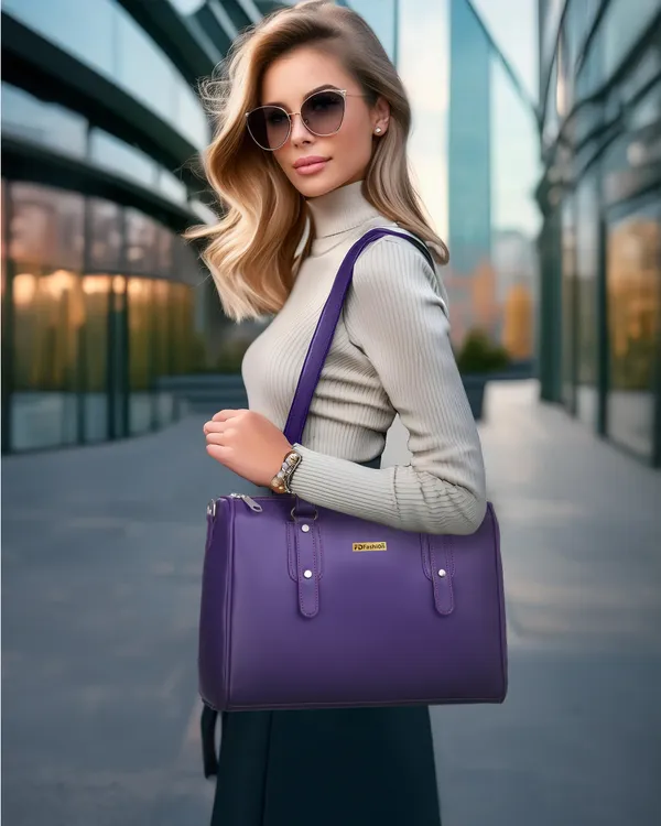 Purple_Pu_Shoulder_Bag__For_Women