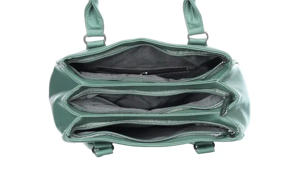 Green_Artificial_Leather_Shoulder_Bag_For_Women