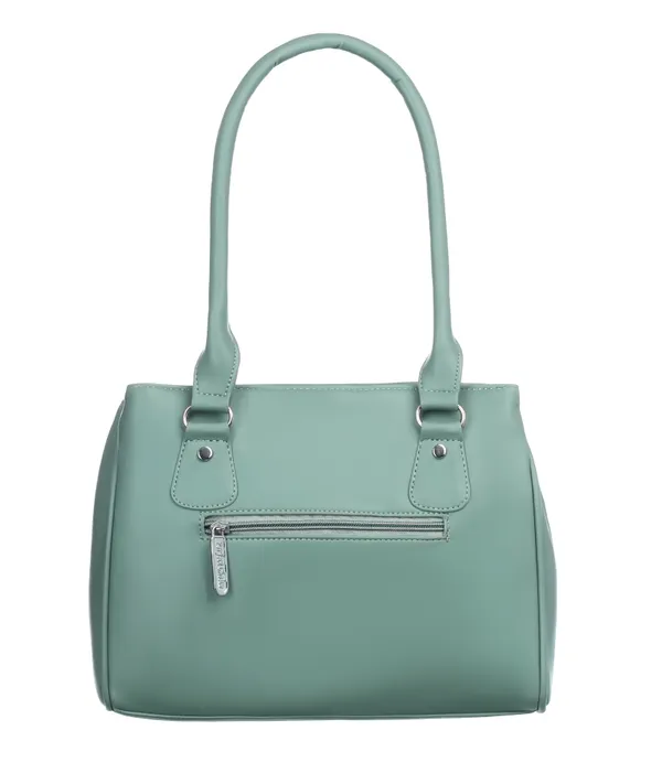 Green_Artificial_Leather_Shoulder_Bag_For_Women
