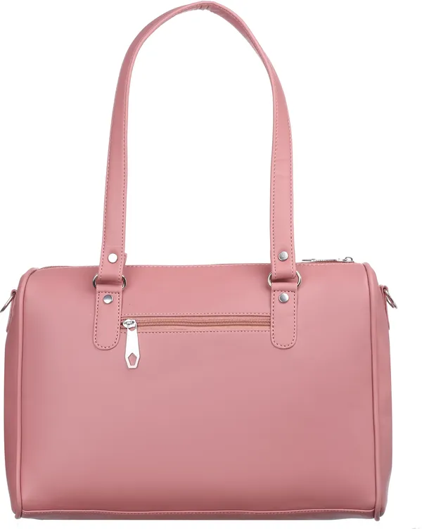 Pink_Pu_Shoulder_Bag__For_Women