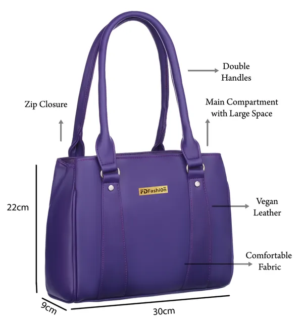 Purple_Pu_Shoulder_Bag__For_Women