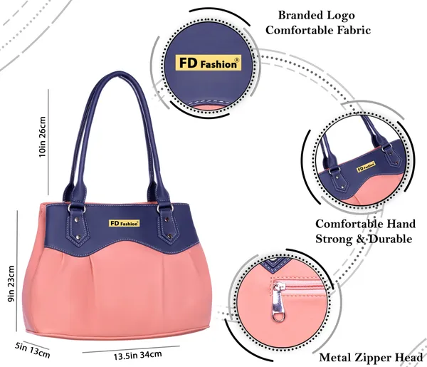 Orange_&_Blue_Pu_Shoulder_Bag__For_Women