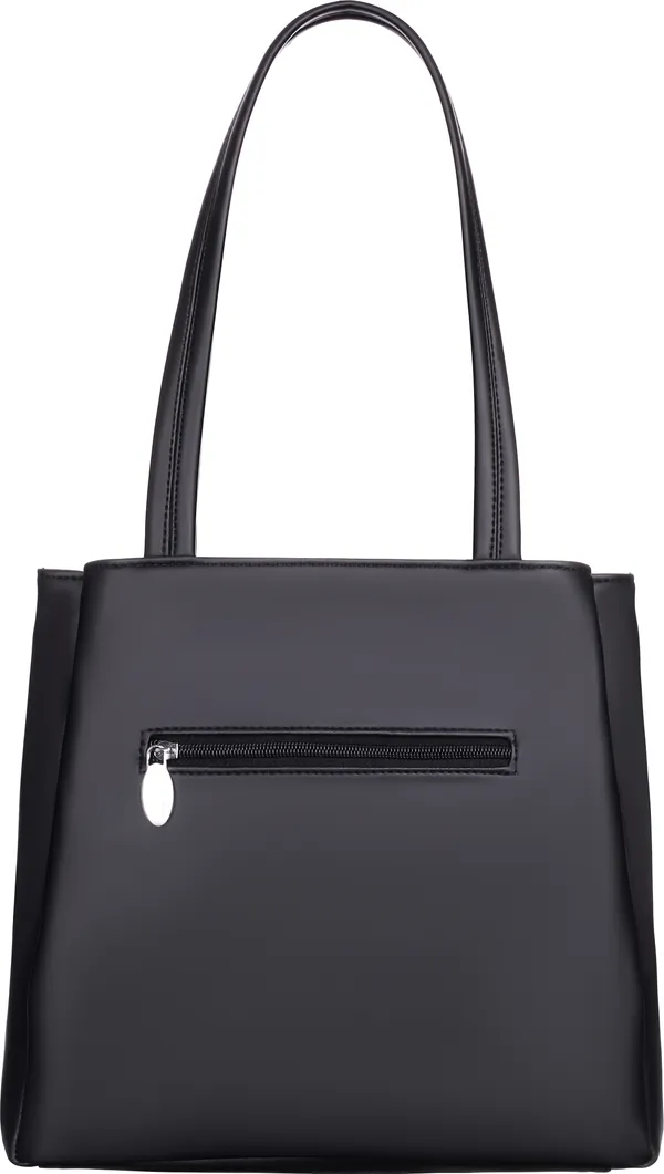 Black_Pu_&_Artificial_Leather_Shoulder_Bag__For_Women
