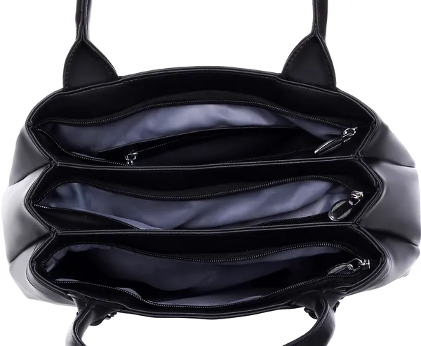 Black_Pu_Shoulder_Bag_For_Women
