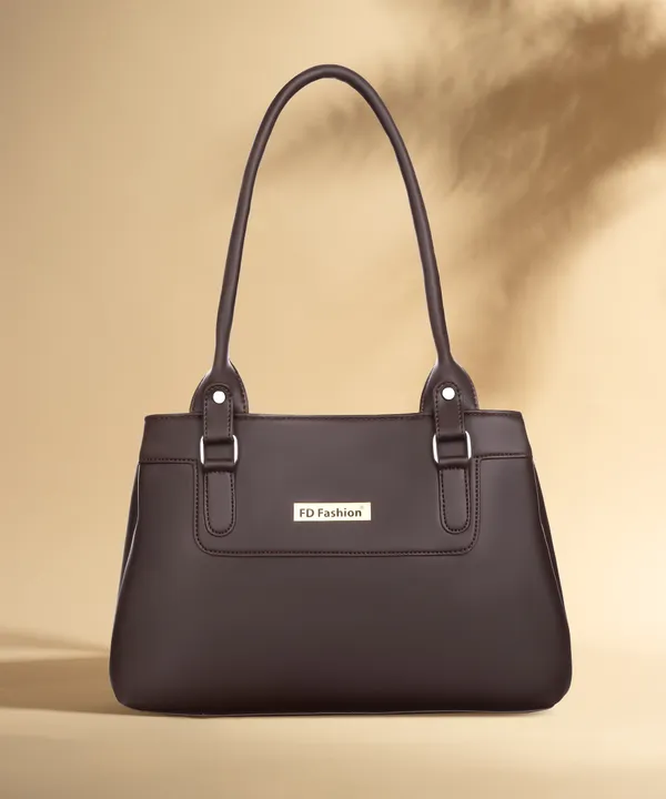 Brown_Pu_Shoulder_Bag_For_Women