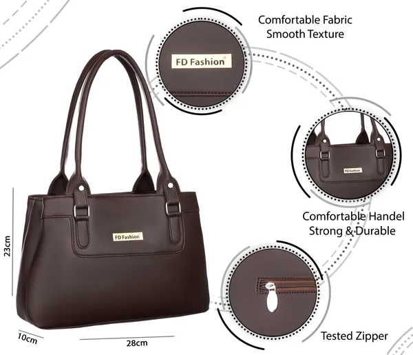 Brown_Pu_Shoulder_Bag_For_Women