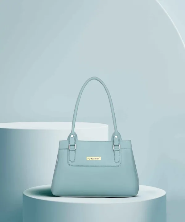 Blue_Pu_Shoulder_Bag__For_Women