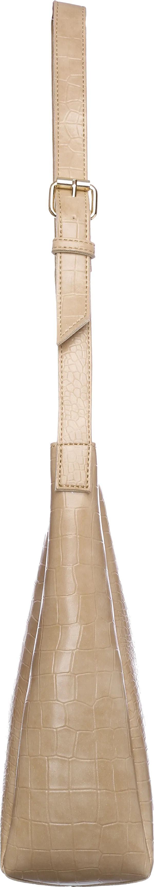 Beige_Artificial_Leather_Shoulder_Bag_For_Women