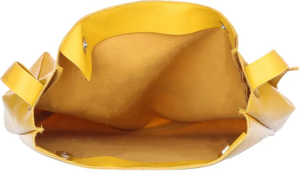 Yellow_Artificial_Leather_Shoulder_Bag_For_Women