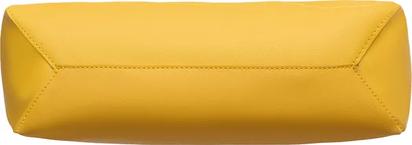 Yellow_Artificial_Leather_Shoulder_Bag_For_Women