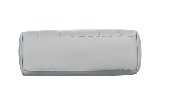 Grey_Artificial_Leather_Shoulder_Bag_For_Women