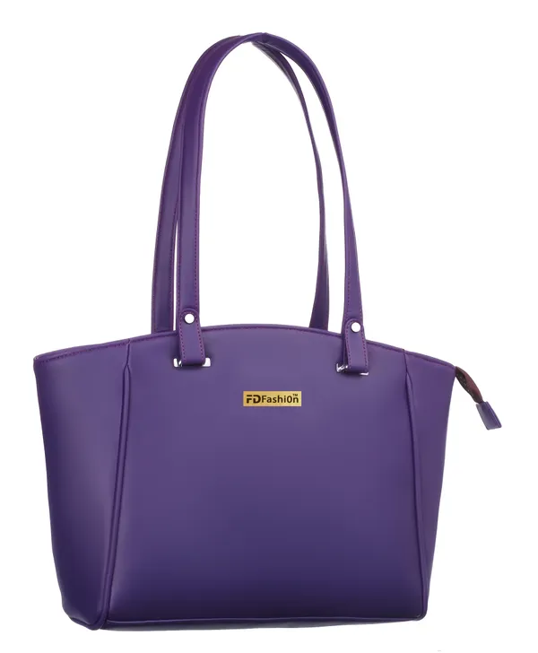 Purple_Pu_Shoulder_Bag_For_Women