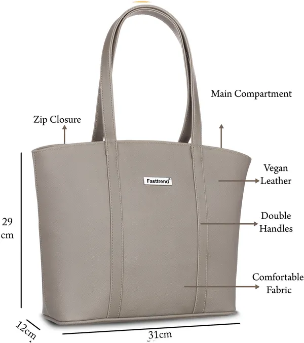 Beige_Artificial_Leather_Shoulder_Bag__For_Women