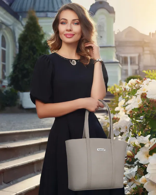 Beige_Artificial_Leather_Shoulder_Bag__For_Women