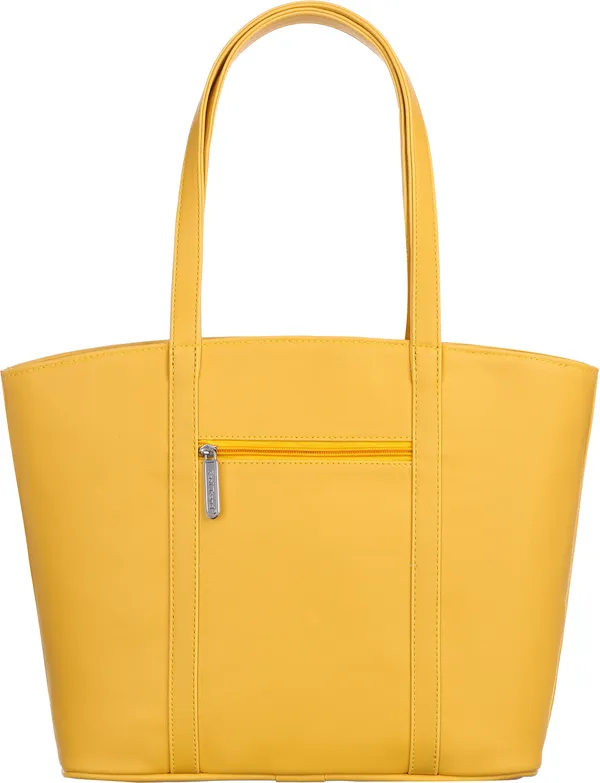 Yellow_Artificial_Leather_Shoulder_Bag__For_Women