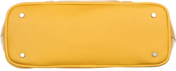 Yellow_Artificial_Leather_Shoulder_Bag__For_Women