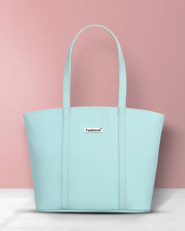 Blue_Artificial_Leather_Shoulder_Bag__For_Women